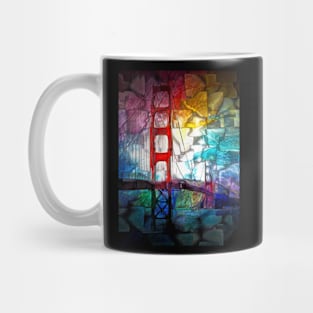 Golden Gate Bridge Mosaic Mug